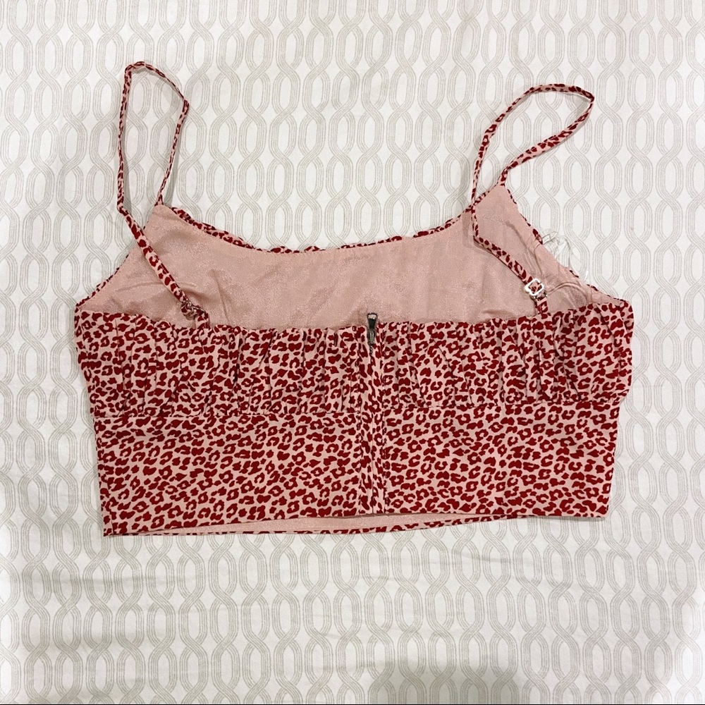 PINK LEOPARD PRINT SKIRT SET - Picture 8 of 8